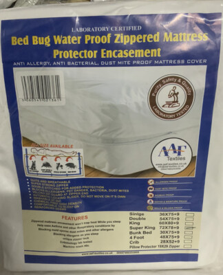 SUPER KING SIZE WASSERDICHTER MATRATZENSCHONER VOLL WEICH UMMANTELUNG REISSVERSCHLUSS