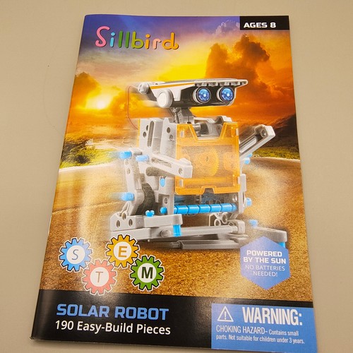 Kit de Creación de Robot Solar Educativo Sillbird STEM 12 en 1 Nuevo Caja Abierta - Imagen 20 de 24