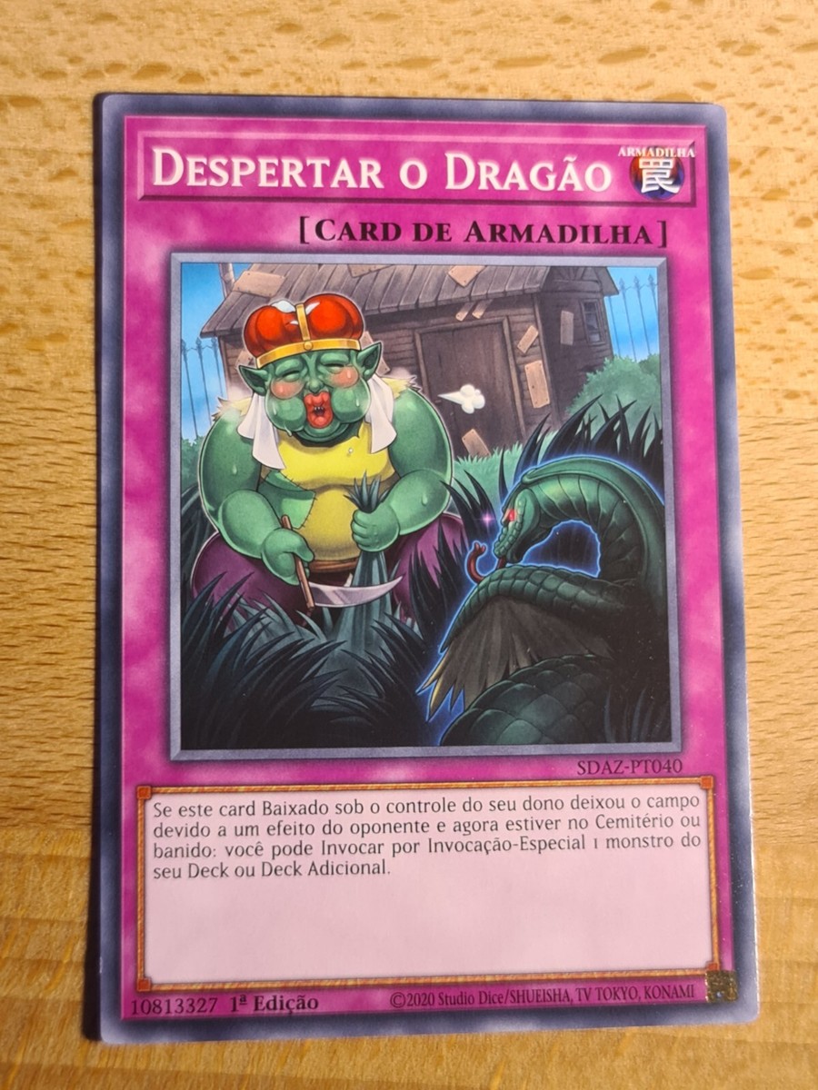 yugioh waking the dragons deck WAKING THE DRAGON●YUGIOH●SDAZ●COMMON●PORTUGUESE●1st EDITION●NM #10565