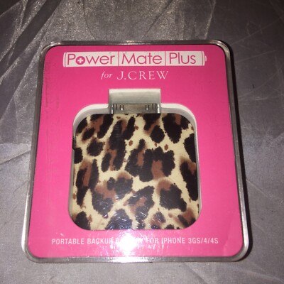 Power Mate Plus Portable Backup Battery iPhone 3GS/4/4S For J Crew