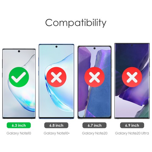 Für Samsung S21 S20 S10 Plus Note20 Ultra Hartglas Displayschutzfolie 2er-Pack - Bild 25 von 37
