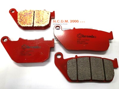 BREMBO BELAGSATZ VORNE HINTEN XL C SPORTSTER CUSTOM 883 2004 > 2013