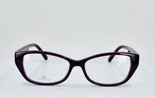 SWAROVSKI SK 5391 081 Purple Womens Cat Eye Full Rim Eyeglasses 53-15-140 B:37