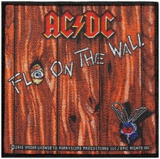 AC/DC fly on the wall patch