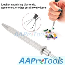 4 Prong Diamond Stone Gem Tweezers Parts Beads Pick-up Tool Component Holder Hot