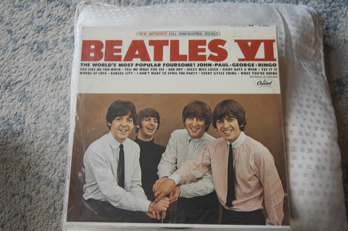The Beatles, VI, Capitol ST 2358, VG cover, play graded VG+ LP