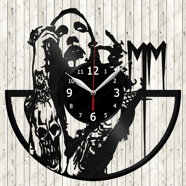 Marilyn Manson Vinyl Record Wall Clock Decor Handmade 2639 | eBay