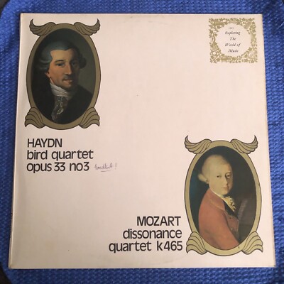HAYDN Bird Quartet MOZART Dissonance Quartet ~ Oryx UK Stereo NM