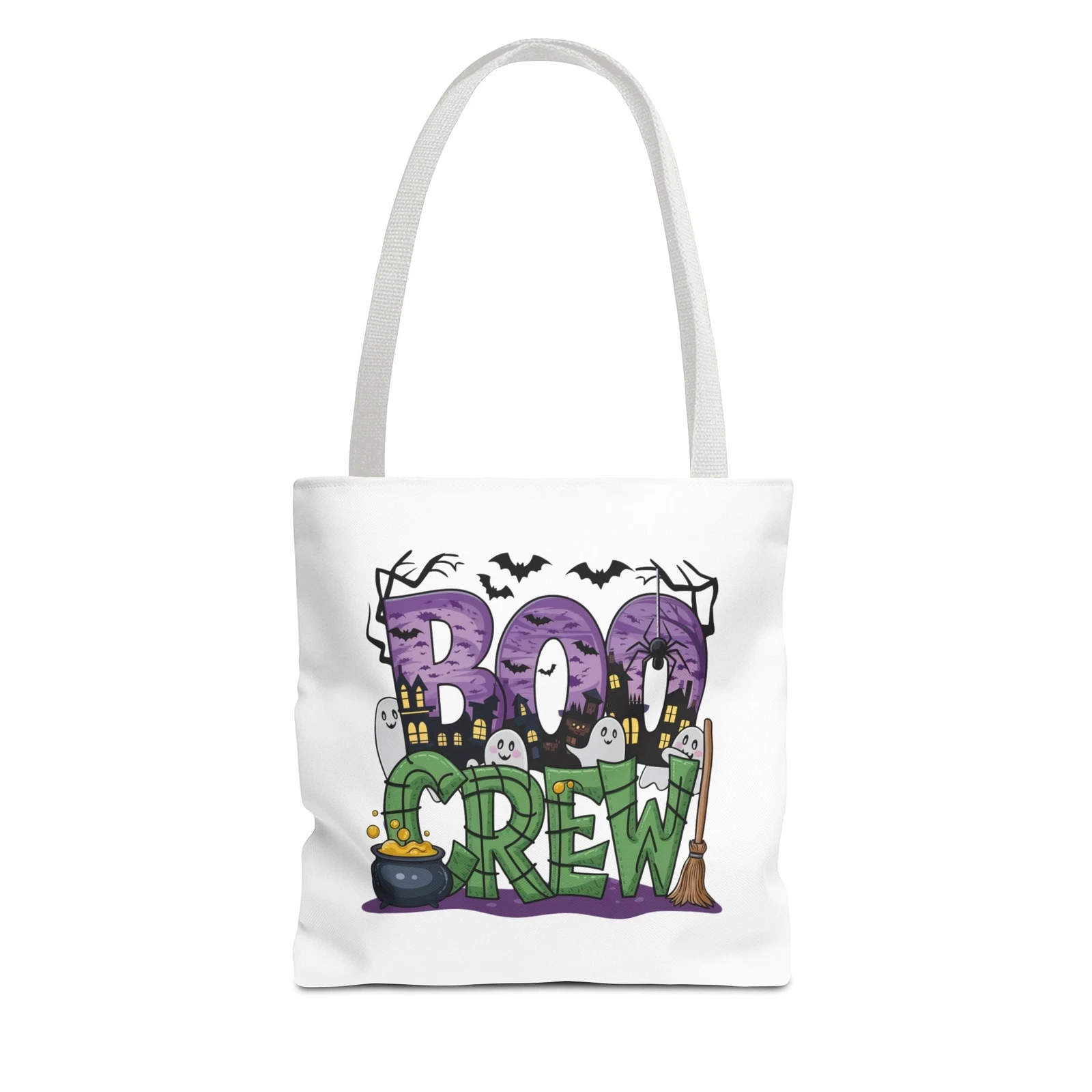 Boo Crew Halloween Tote Bag (AOP)
