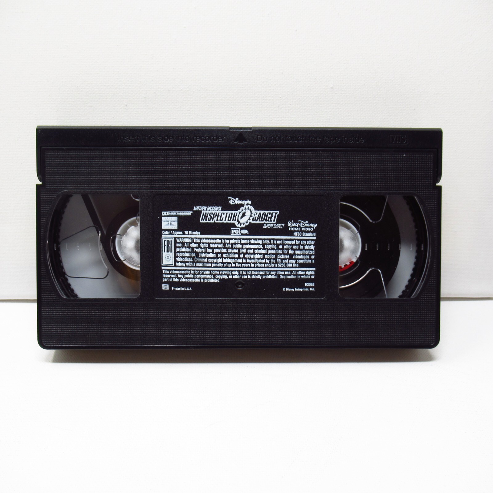 Inspector Gadget - Disney - VHS - 1999 - Clam Shell Case - Matthew Broderick - Picture 9 of 15