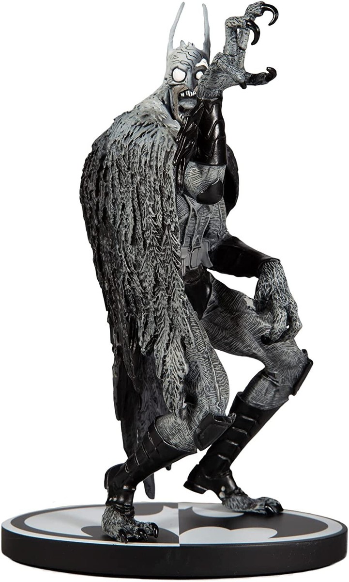 Batman Black & White Statue Batmonster by Greg Capullo