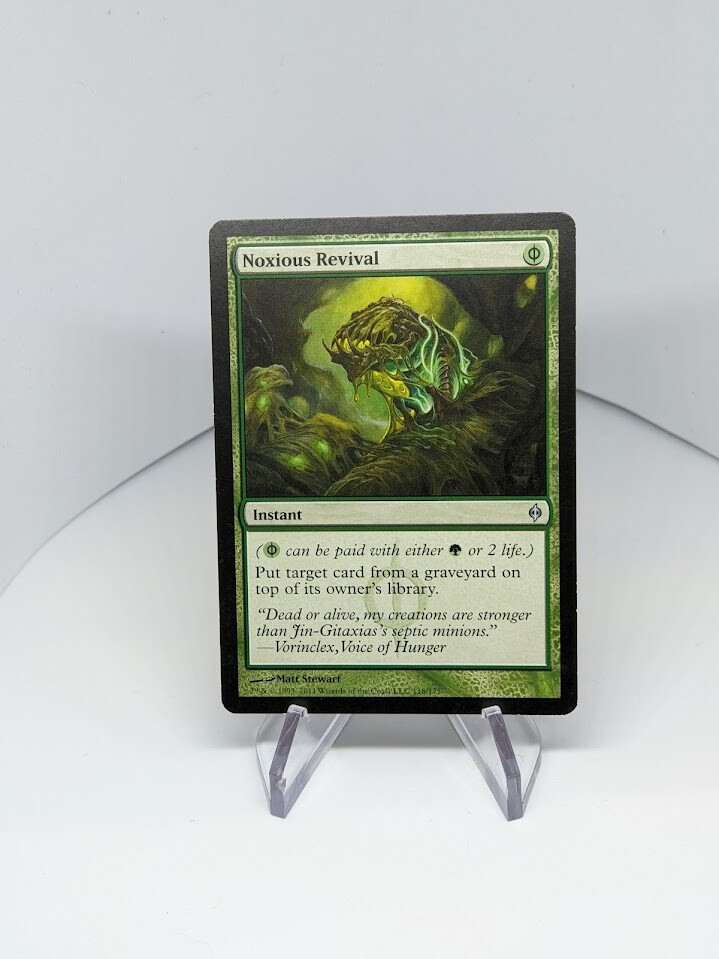 Noxious Revival - MTG Magic the Gathering - New Phyrexia | eBay