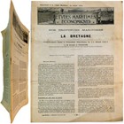 LA BRETAGNE Georges G-Toudouze Ligue Maritime Juillet 1914 Canal Panama Marine