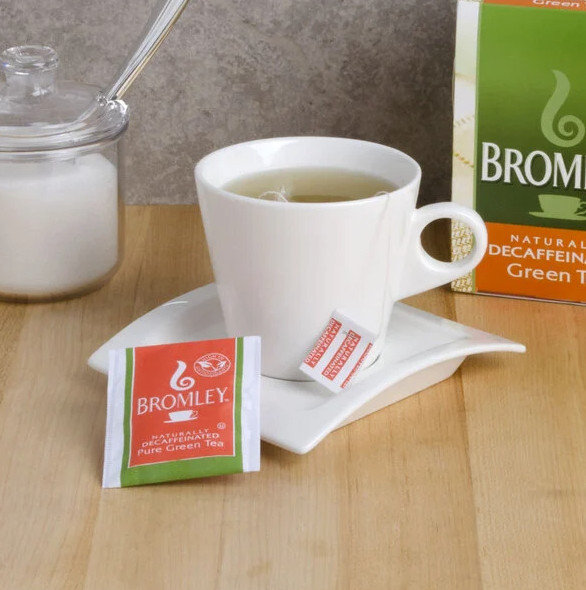 Bromley Naturally Decaffeinated  Green Tea - 48 Tea Bags 2027+