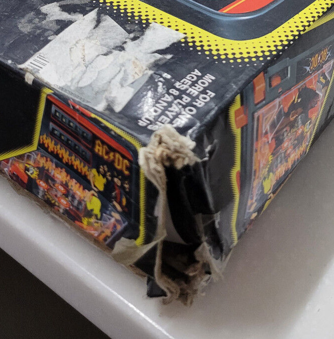 AC/DC Electronic Tabletop Pinball Complete In Box 