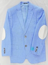 Boys T.O. Light Blue Blazer Classic Sizes 8 - 16