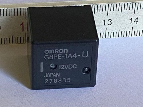 5 x OMRON G8PE-1A4-U 12VDC Elektromagnetisches Relais Industrie Konvolut - Bild 4 von 5