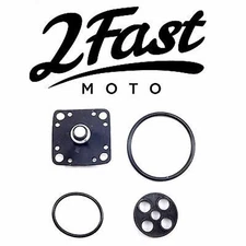 2FastMoto Petcock Fuel Valve Rebuild Repair Kit for Yamaha/Kawasaki 18-2698