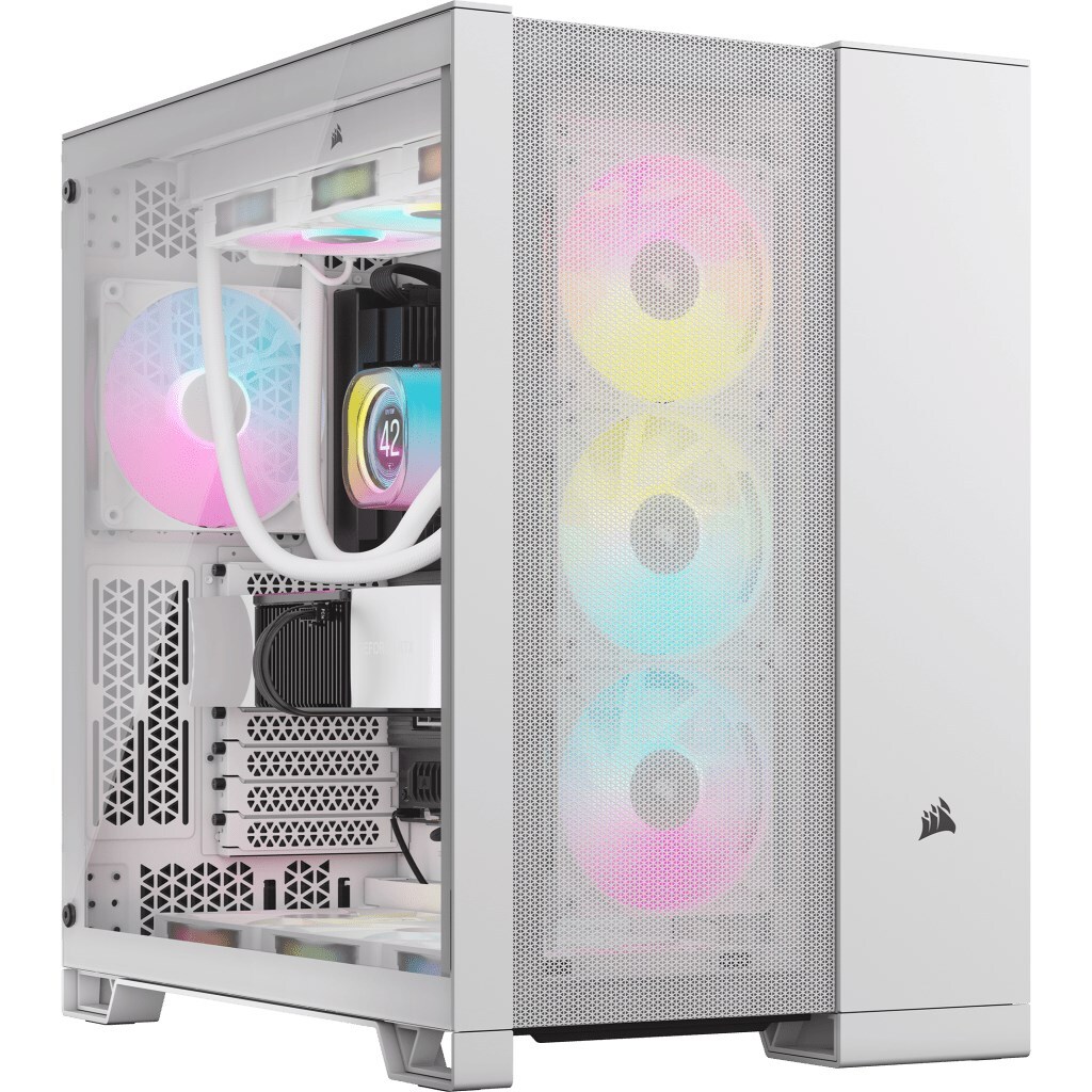 0840006664727 Corsair 6500D Airflow Midi-Tower Tempered Glass - wei 46390₽