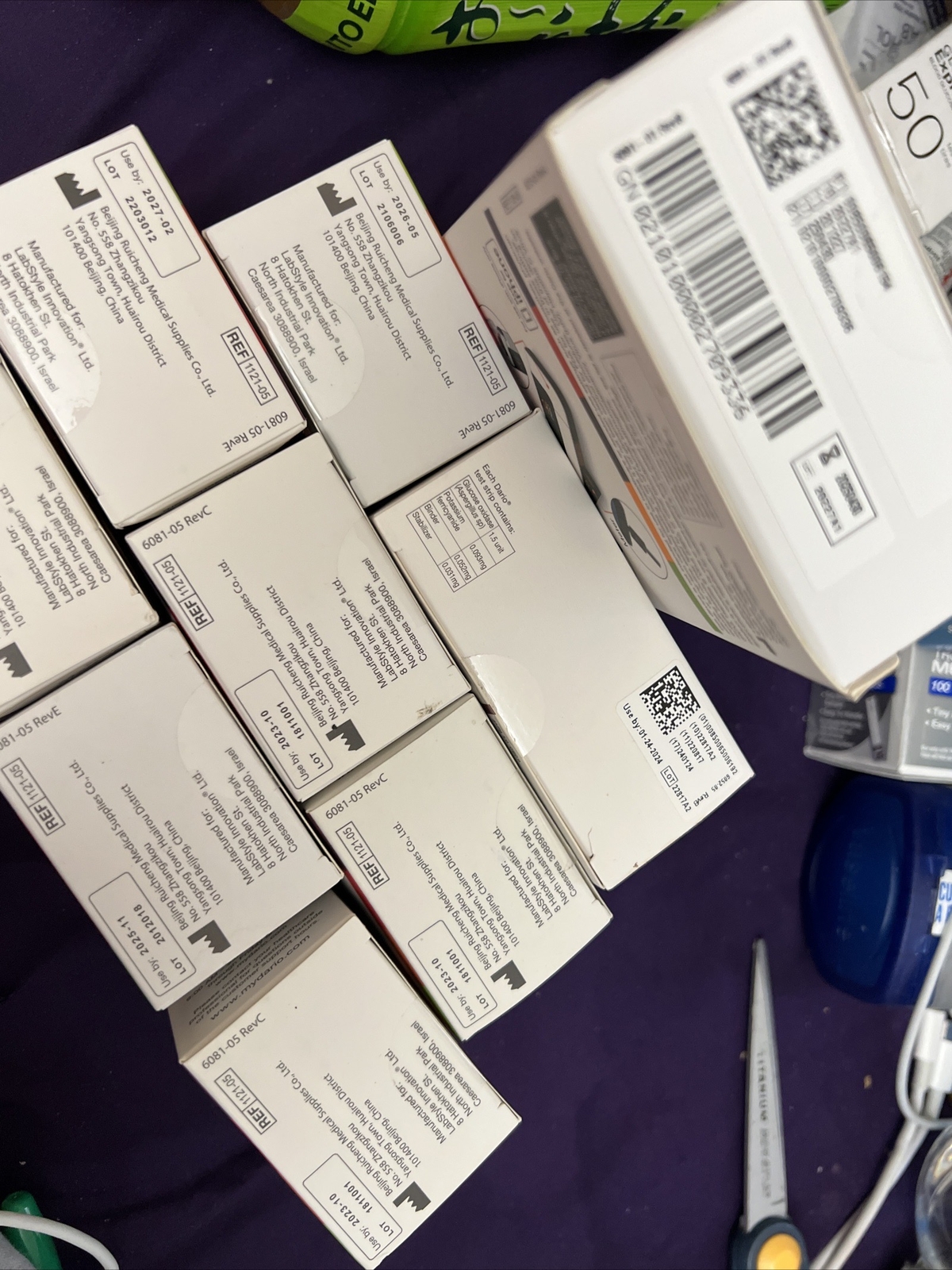 New Dario 100 Blood Glucose Test Strips Exp 2024 .. 1 Meter And 700 Lancets 850065006192 eBay