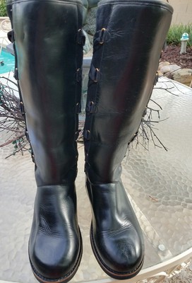 ugg boots lace up back