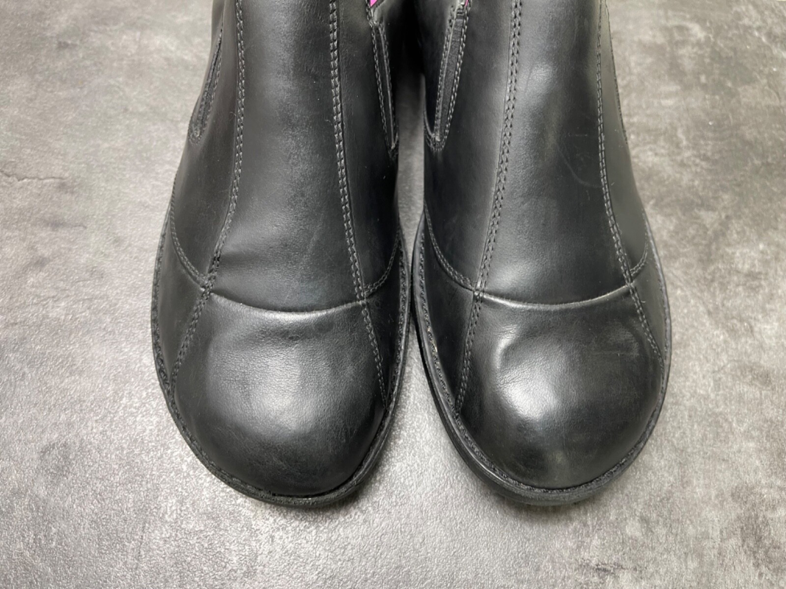 Zoccoli Merrell Mules donna 9 5 m scarpe ammortizzate ad aria pelle nera antiscivolo comode