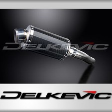 HONDA CBR600F ABS 2011-2013 Echappement HAUT Silencieux 225mm Ovale Carbon PISTE