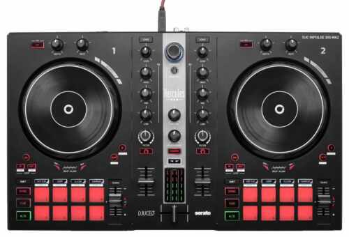 Komfortabler DJ Controller v. Hercules Inpulse 300MKII f. den Einstieg ins Mixen - Bild 1 von 5