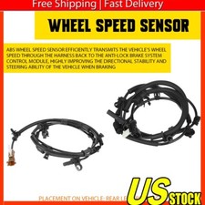 2x Sensor de velocidad de rueda ABS delantero conductor y pasajero para Ford 2011-2014 F150 F-150