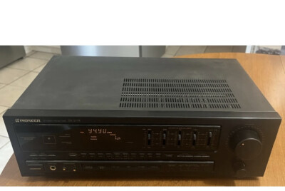 Vintage Am/Fm Stereo Receiver 5 Band EQ& Phono 50W/CH Pioneer SX