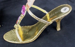 stone studded sandals