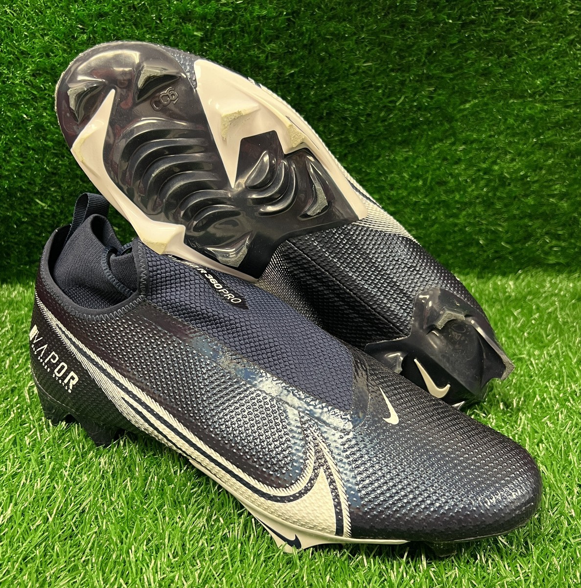 Nike Vapor Edge Pro 360 Football Cleats Navy Blue Size 12.5  display picture 2
