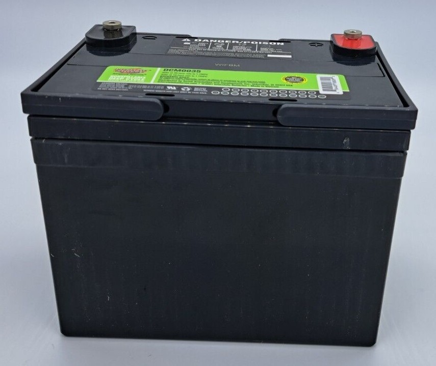 Interstate Batteries 12V 35Ah Deep Cycle Battery DCM0035 Rechargeable