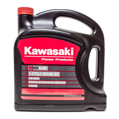 OEM Kawasaki 1 Gallon 2-Cycle K-Tech Engine Oil / 99969-6086