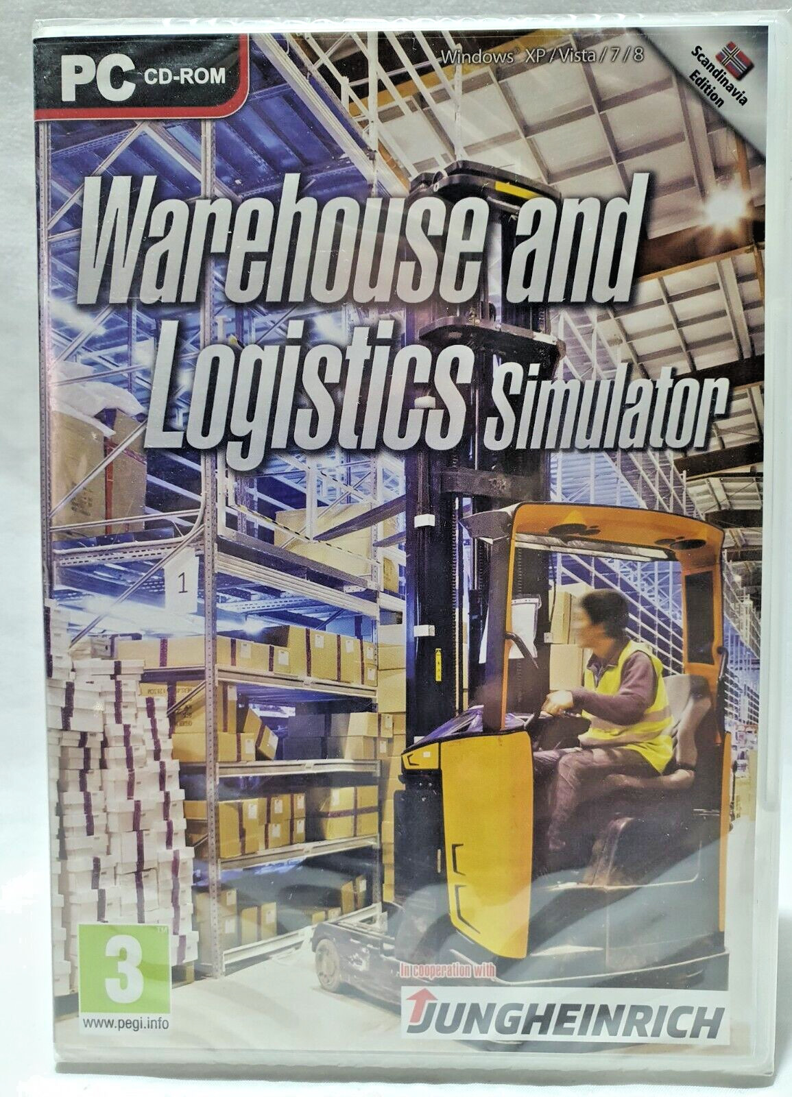 Warehouse and Logistics Simulator PC CD-ROM NEW Factory Sealed