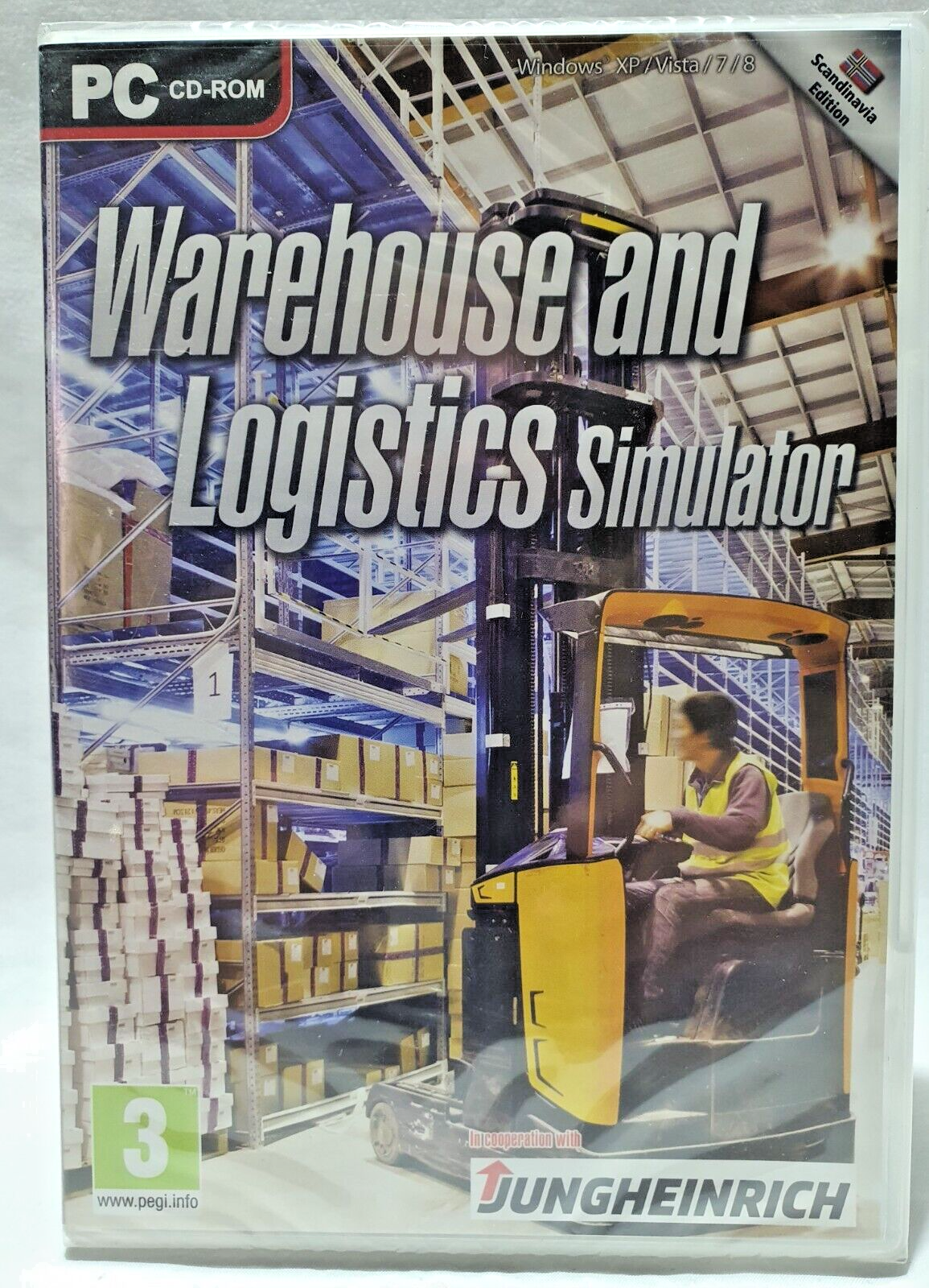Warehouse and Logistics Simulator PC CD-ROM NEW Factory Sealed