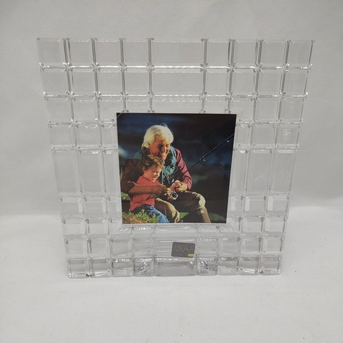 MIKASA CRYSTAL ARENA FRAME 8X8 FRAME FITS 4X4 PICTURE  - Picture 3 of 8