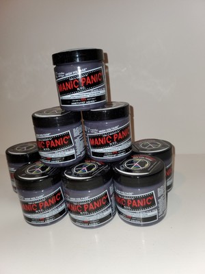 Lot of 10 Manic Panic Vegan Semi Permanent Hair Dye Color Cream Amethyst Ashes
