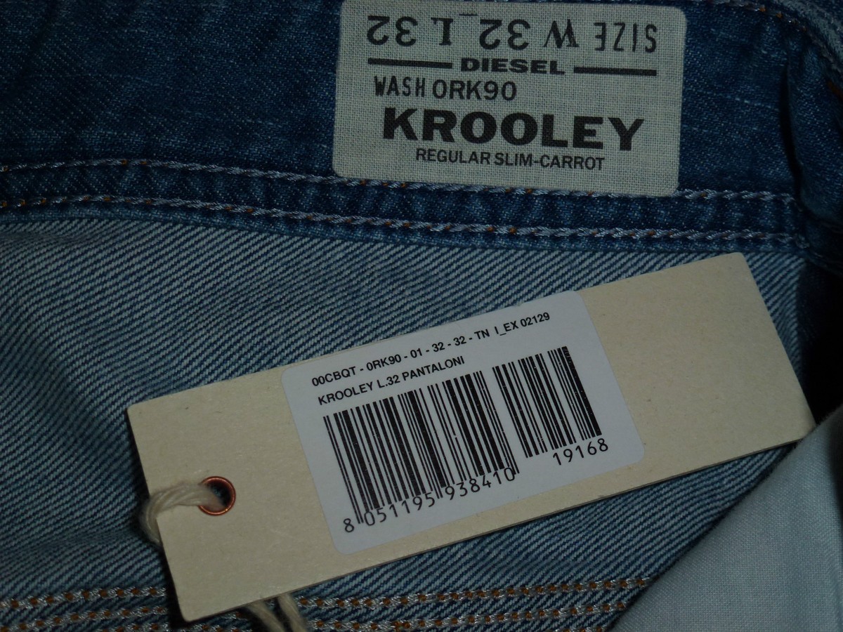 DIESEL Krooley regular slim-carrot *NWT* | eBay