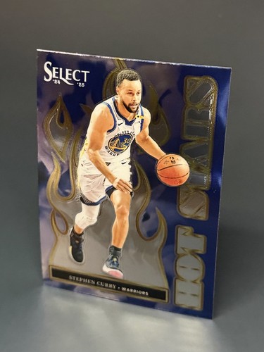 Stephen Curry #12 2024 Panini Select Hot Stars card