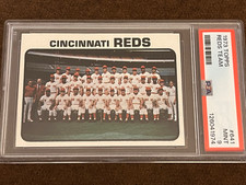 1973 Topps Baseball - #641 Reds Team Mint MT PSA 9 (High Series)