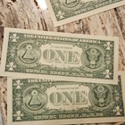 Lot of 6 US $1 Federal Reserve Notes Banknotes, 2017-2021, Uncirculated — photo 5