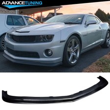 Fits 10-13 Chevy Camaro Ss V8 Slp Style Front Bumper Lip Spoiler Unpainted Pu