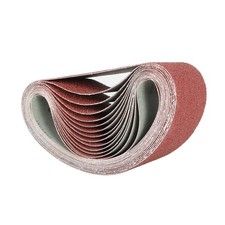 LABLT 15Pack Mix 4"  24" Sanding Belts Aluminium Oxide 40/80/120 Grit Sander