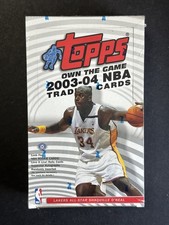 2003-04 Topps Basketball Hobby Box