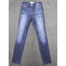 Abercrombie Kids Slim Pull-On Jeggings Dark Wash Blue Size 13/14 2X2443