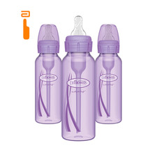 Dr. Brown  s Natural Flow  Anti-Colic Options   3 Count Pack of 1 , Purple