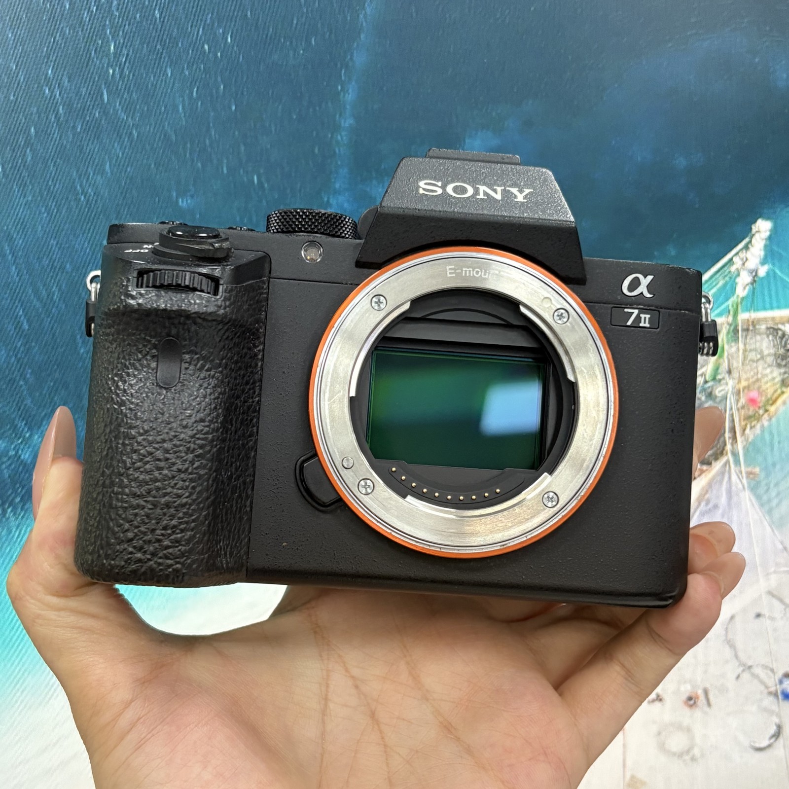 Sony Alpha a7 II 24.3MP Mirrorless Digital Camera Body With Charger Black