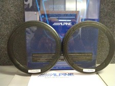 Retro Alpine Audio 6.5 Speaker Covers, Large Honeycomb Grill Design