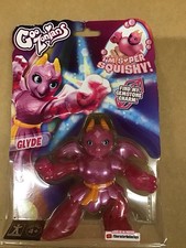 Goozonian Hero Glyde Squishy Stretchy Action Figure Toy With Gemstone Charm